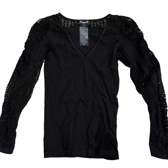 NWOT BEBE cut out top - Picture 1 of 5